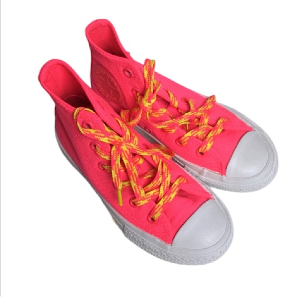 Converse All Star Racer Pink High Tops